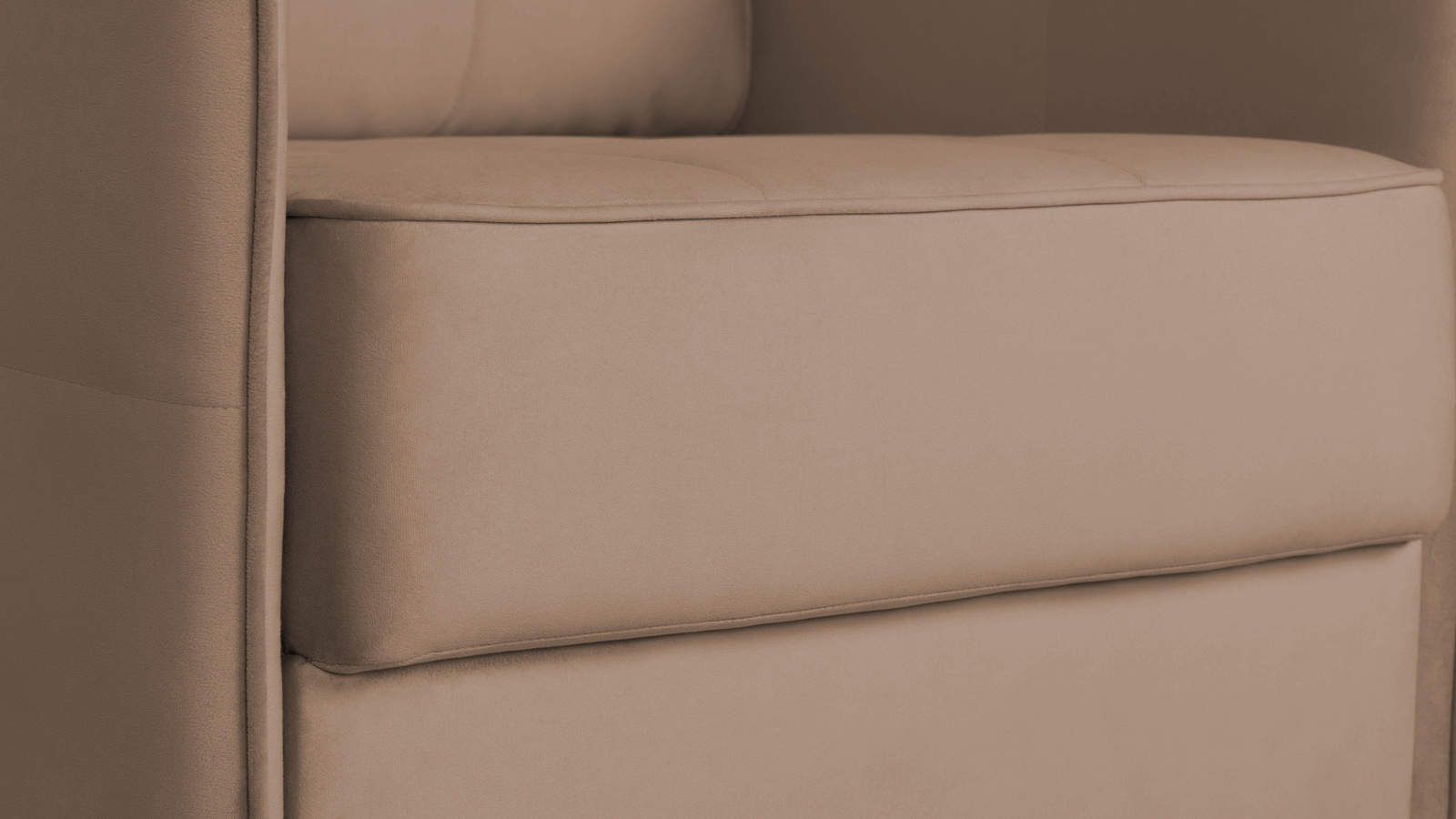 Кресло Amani Pro, Тк. Casanova Stone (подлокотник: 5 см) 73.5x89 — купить в Озерце