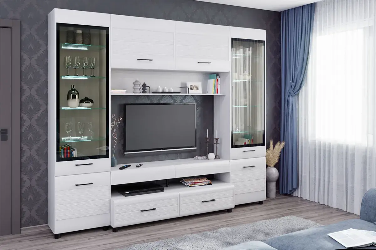 Антресоль АН-2651 (Снежный Ясень) в мебель-центре Озерцо