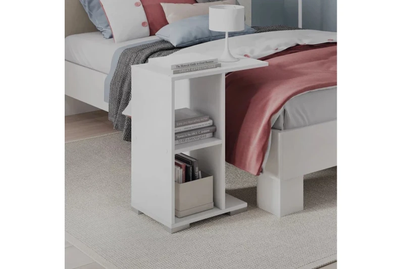 Столик прикроватный-1 Лайт (Белый) — Мебель-центр Озерцо