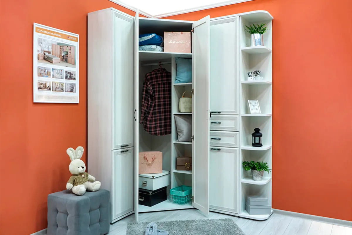 Шкаф ШК-1052 (Снежный Ясень) в мебель-центре Озерцо