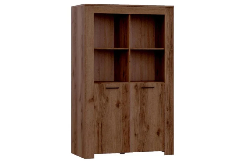 Пенал малый двойной Квадро-28 (Дуб делано темный) в мебель-центре Озерцо