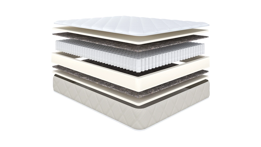 Комплект кровать Vanessa Nova, Casanova Grey + матрас COMFORT PLUS 160x200 - купить в Озерце