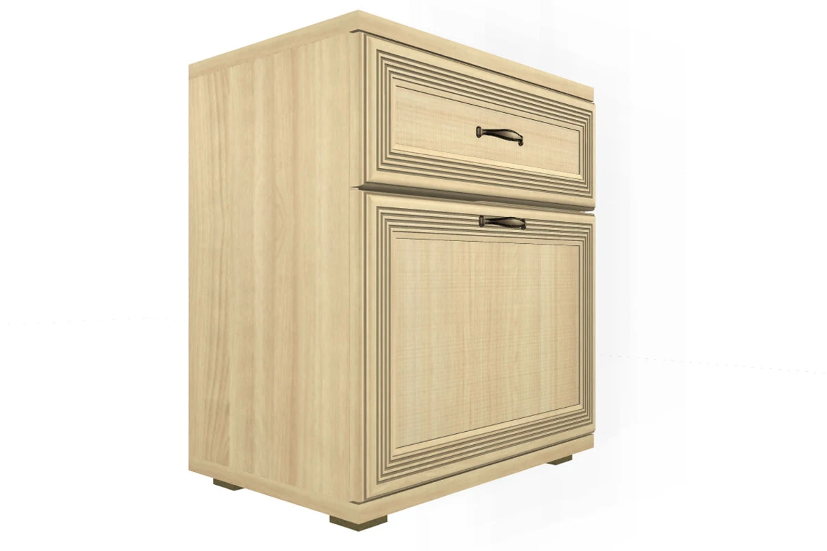 Готовый комплект для спальни СК-1005-АС (Ясень Асахи) - купить в Озерце