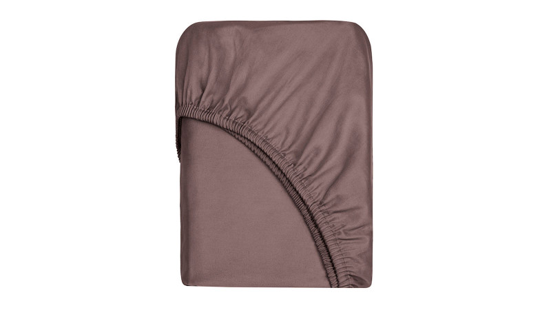 Простынь на резинке Comfort Solid Tencel, цвет Макиато 180x200 в мебель-центре Озерцо