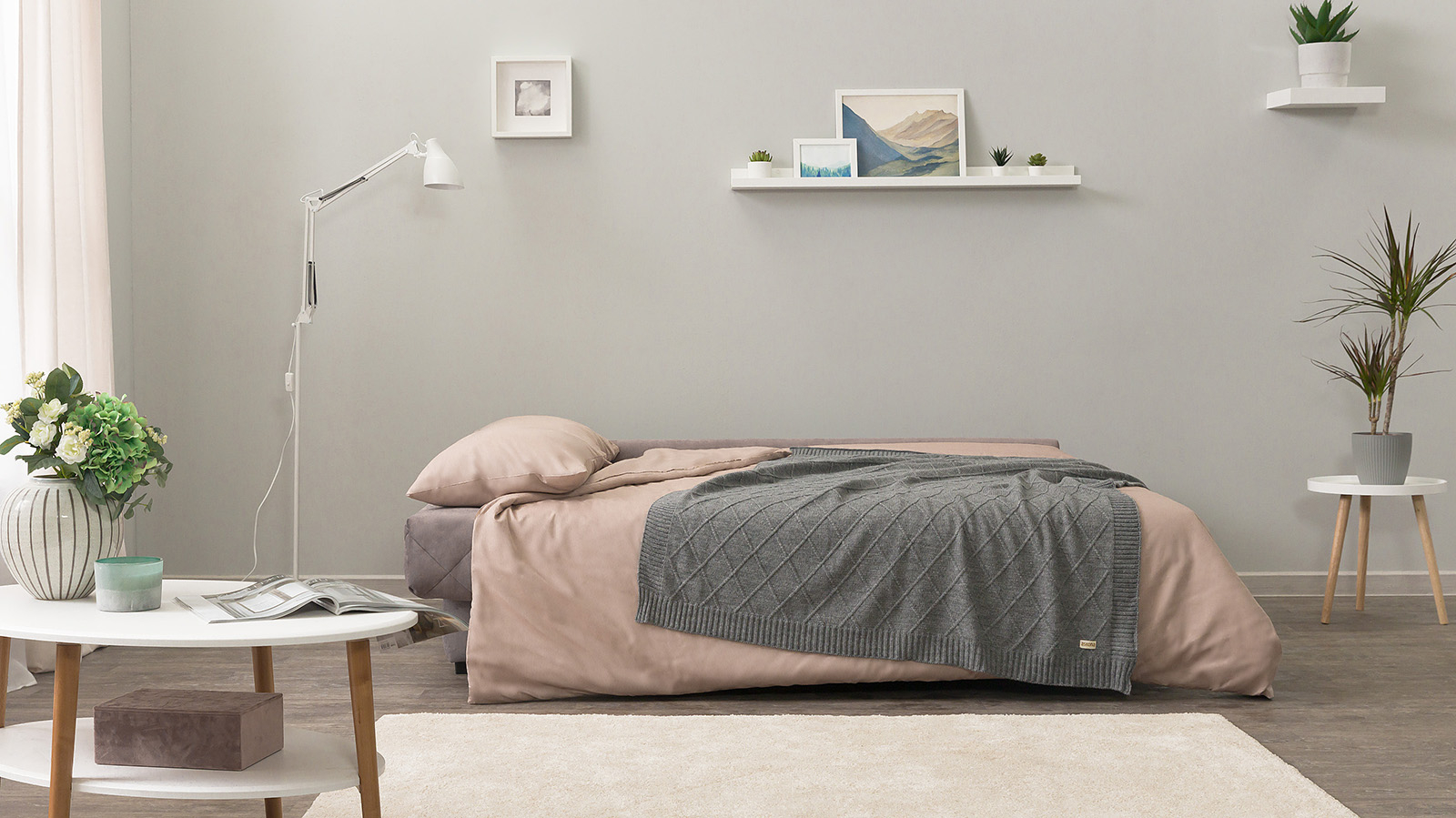 Диван Vega Nova Casanova Lilac с коробом для белья 128x197 — купить в Озерце