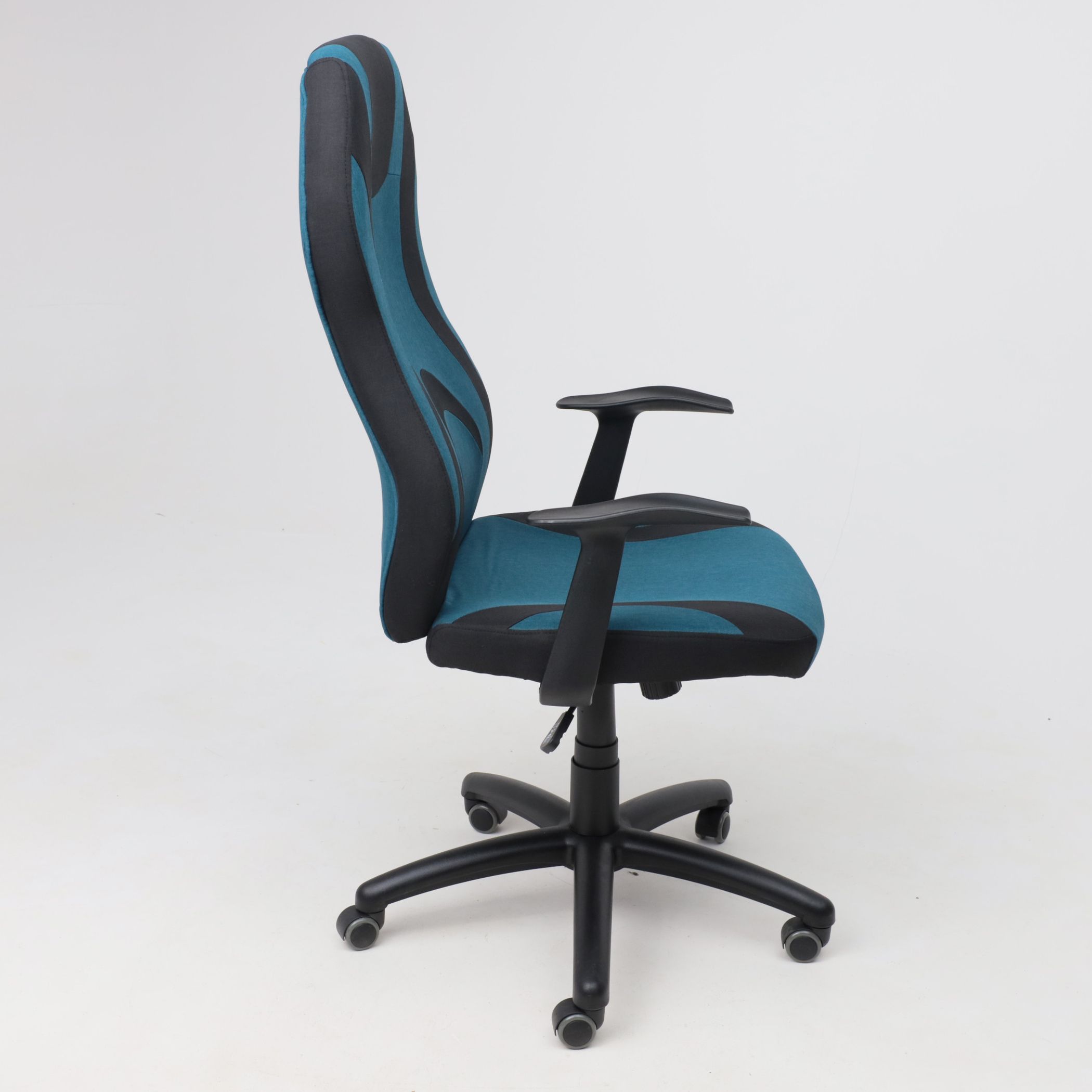Кресло поворотное ZODIAC, ткань (синий/черный) — купить в Озерце