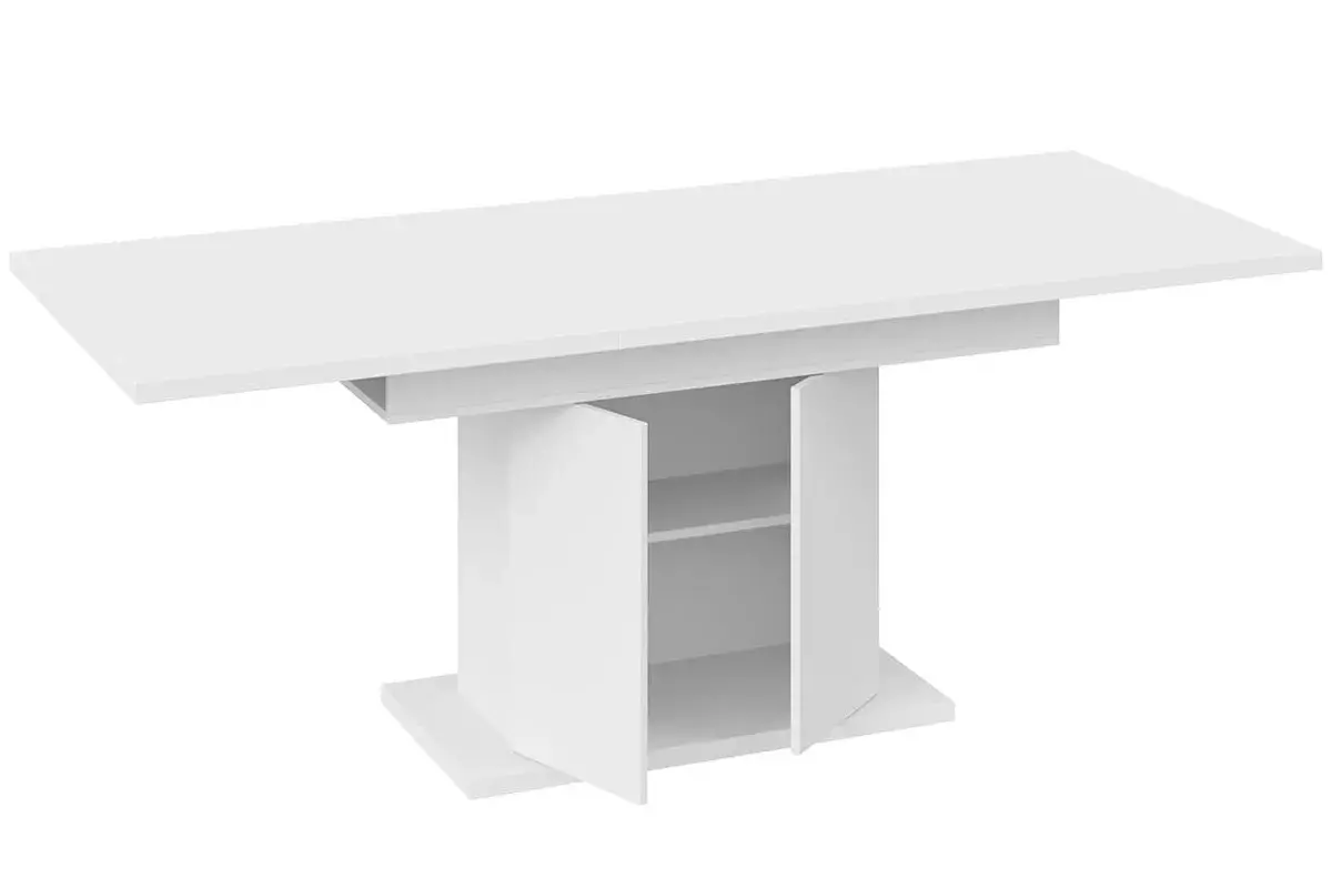 Стол раздвижной Детройт Тип 1 (Белый) - купить в Озерце