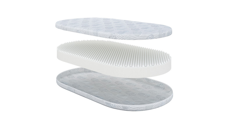 Детский матрас овальный KIDS Sweet Dream 75x125 - купить в Озерце