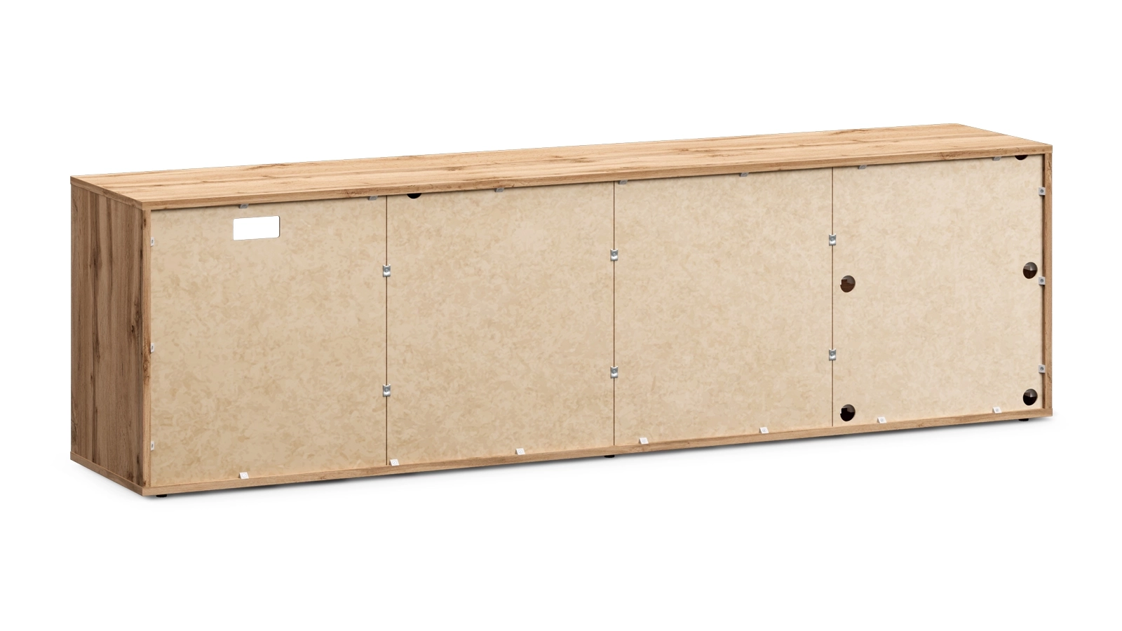 Тумба ТВ Avocado Базальт + Дуб Натюрель 40x197 — купить в Озерце