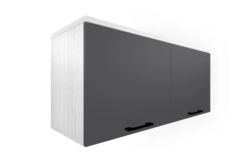 Антресоль АН-5038-СЯ-АМ (Снежный Ясень/Антрацит Матовый) в мебель-центре Озерцо