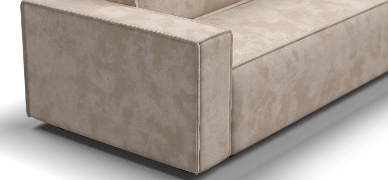 Лофт диван Велюр Алькантара пепел — купить в Озерце