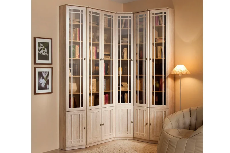 Библиотека Sherlock №2 (Дуб Сонома) в мебель-центре Озерцо