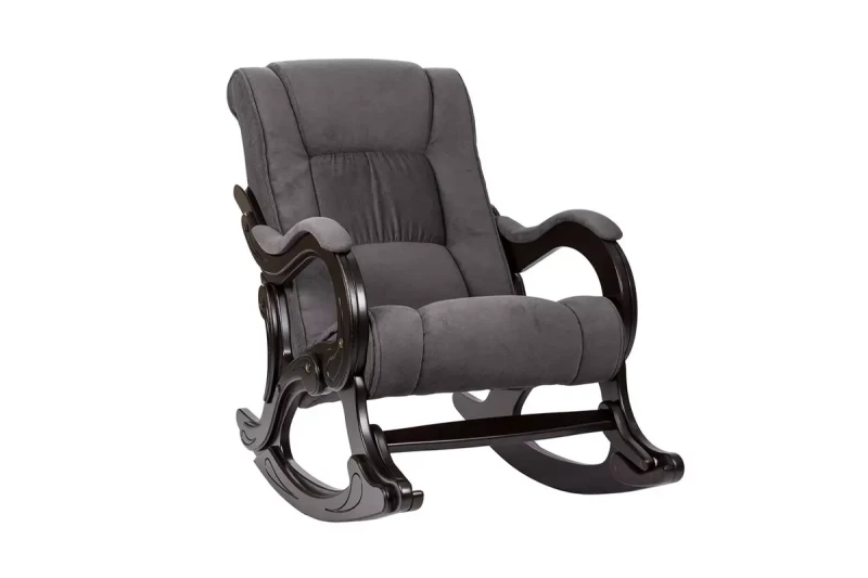 Кресло-качалка Сенатор (Verona Antrazite Grey / Венге) — купить в Озерце