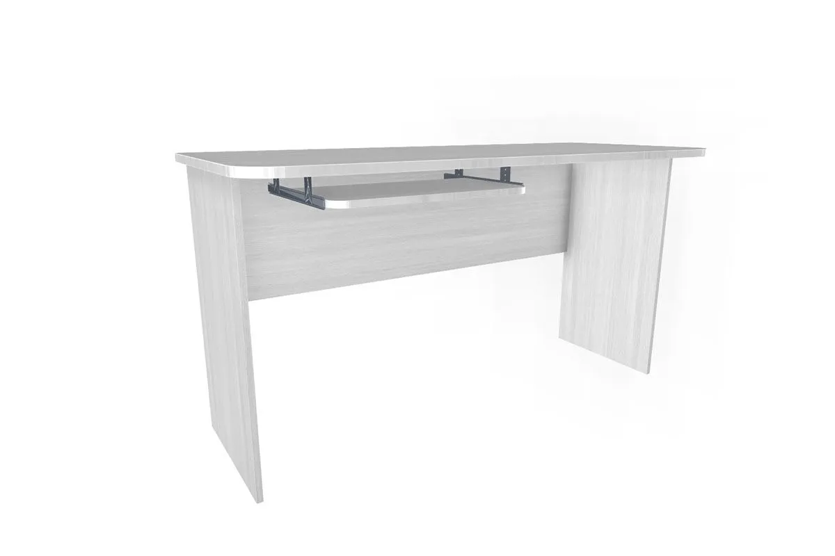 Детская Грейс композиция 5 (Снежный Ясень/Белый Бриллиант Глянцевый) — Мебель-центр Озерцо