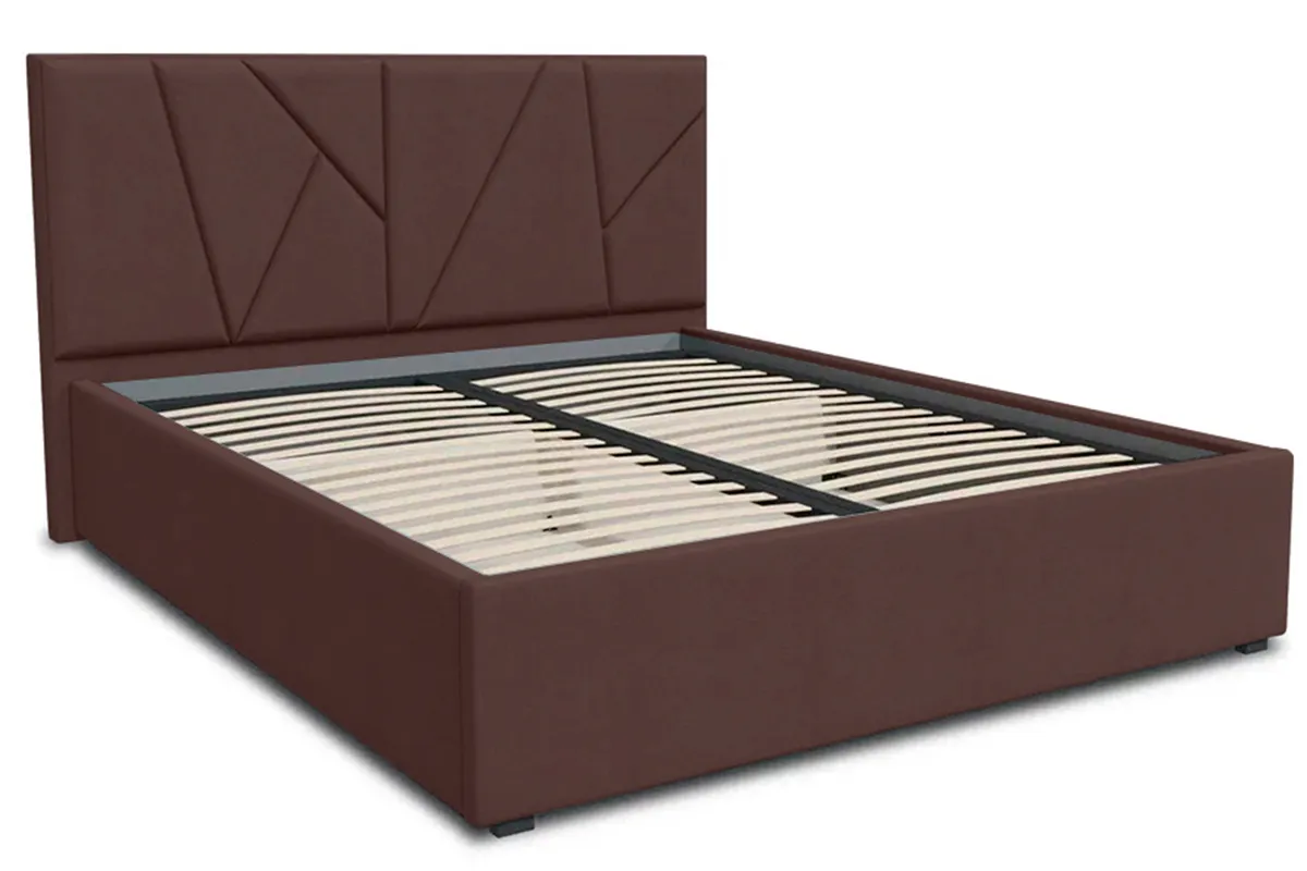 Кровать Рица-1 с ПМ 160х200 (Monaco 03 Java / Абсолют) 2 кат. - купить в Озерце