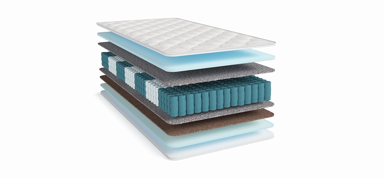 Люкс - матрас 90*200 Трикотаж Стандарт - купить в Озерце