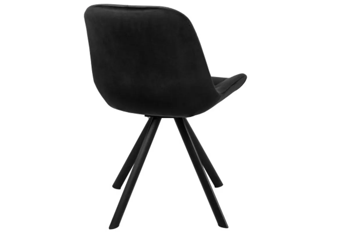 Стул поворотный Тоскана Стиль (Муар черный/Велюр Velluto 20/Черный) СРП-433 - купить в Озерце