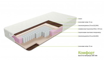 Матрас «Комфорт» 120х200см. - купить в Озерце