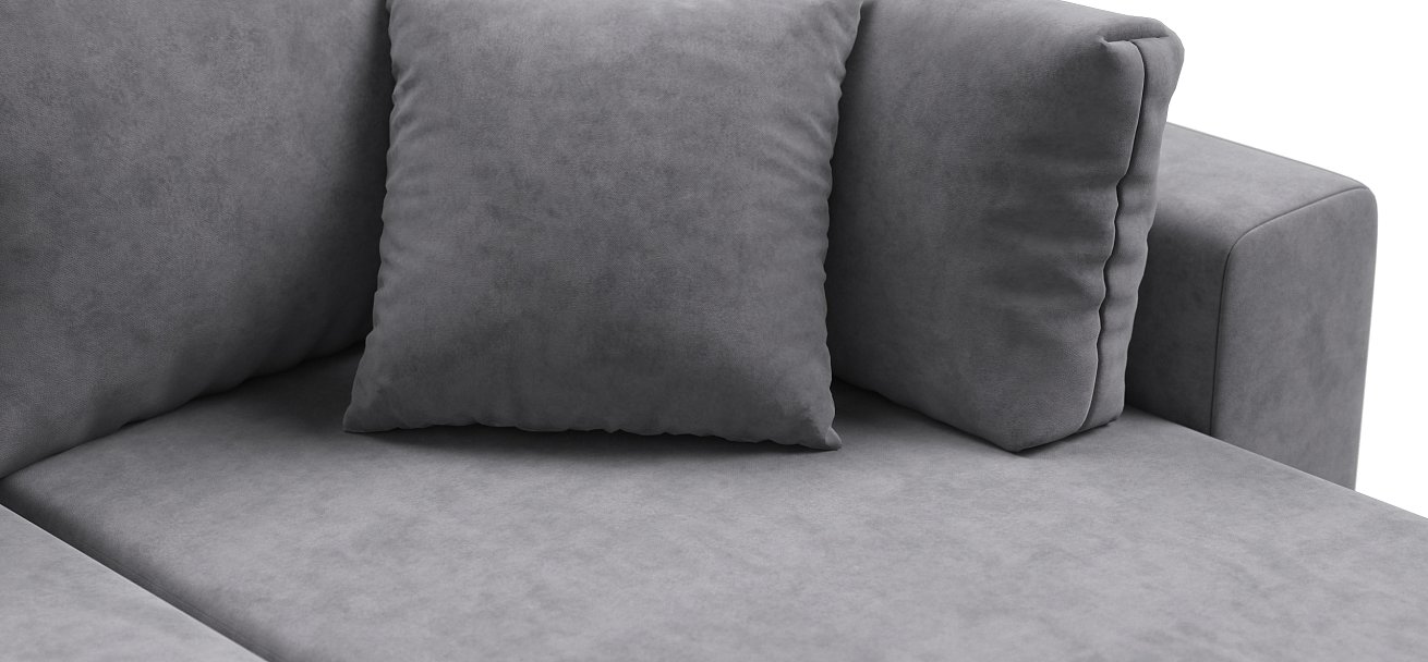 Босс Прайм ХЛ угловой диван Велюр Роял агат — купить в Озерце