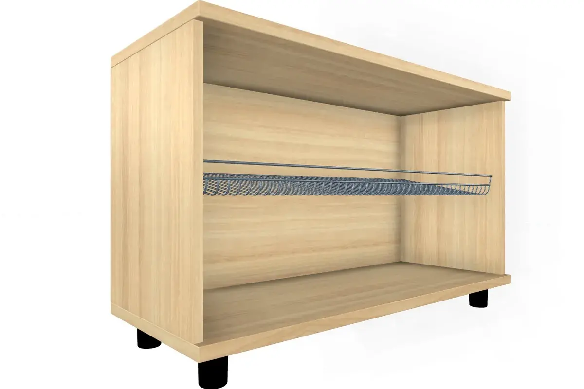 Тумба ТБ-5041-АС-ЛМ (Ясень Асахи/Латте Матовый) — Мебель-центр Озерцо