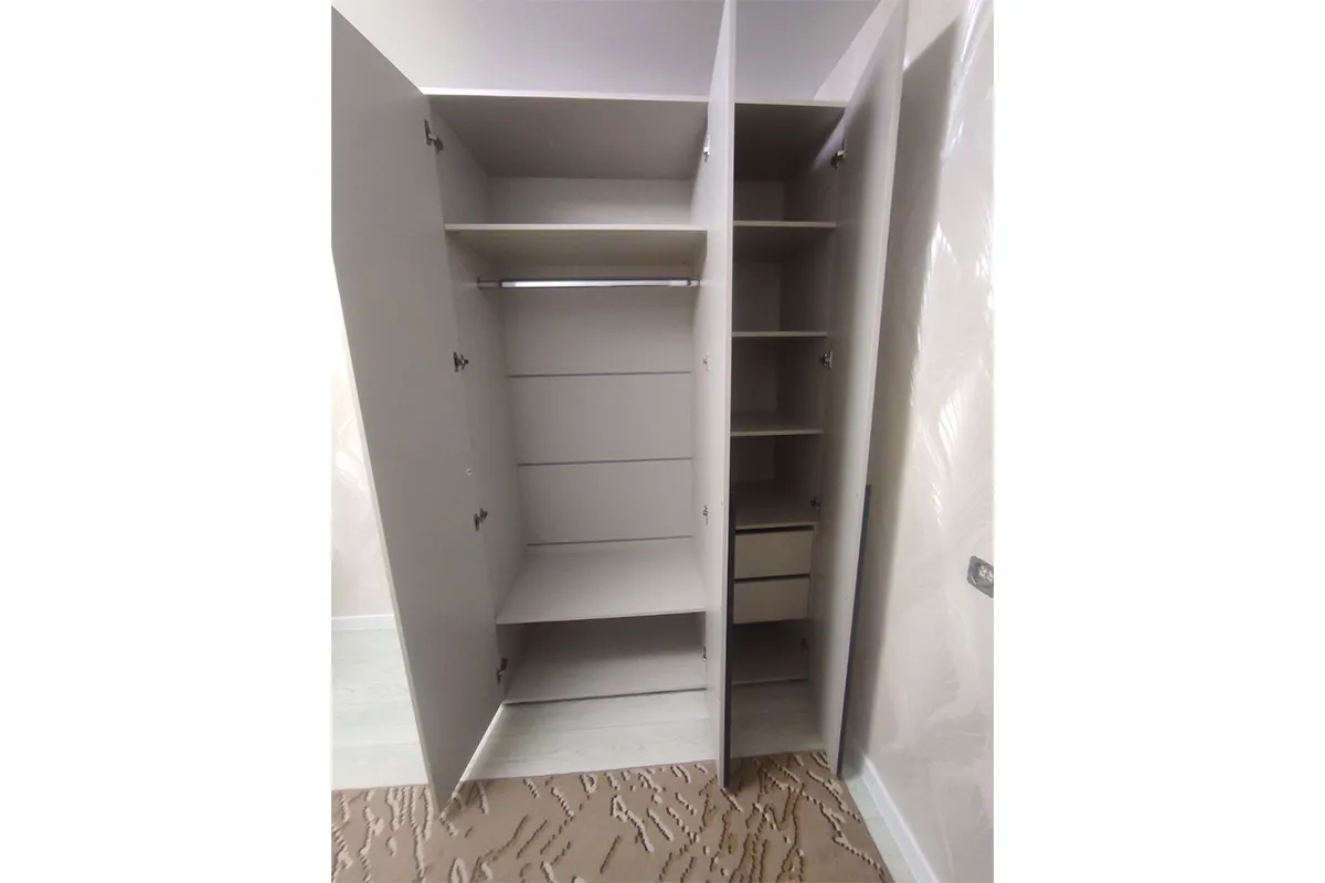 Шкаф для одежды Наоми 3-х дв. (Кашемир) в мебель-центре Озерцо