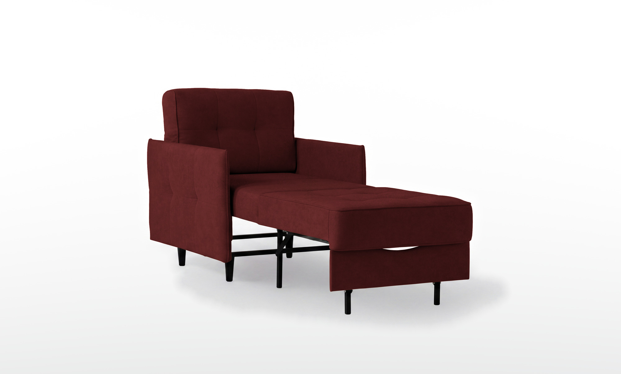 Кресло -кровать Amani Pro, ткань Sky Velvet 32 (подлокотник: 5 см) — купить в Озерце
