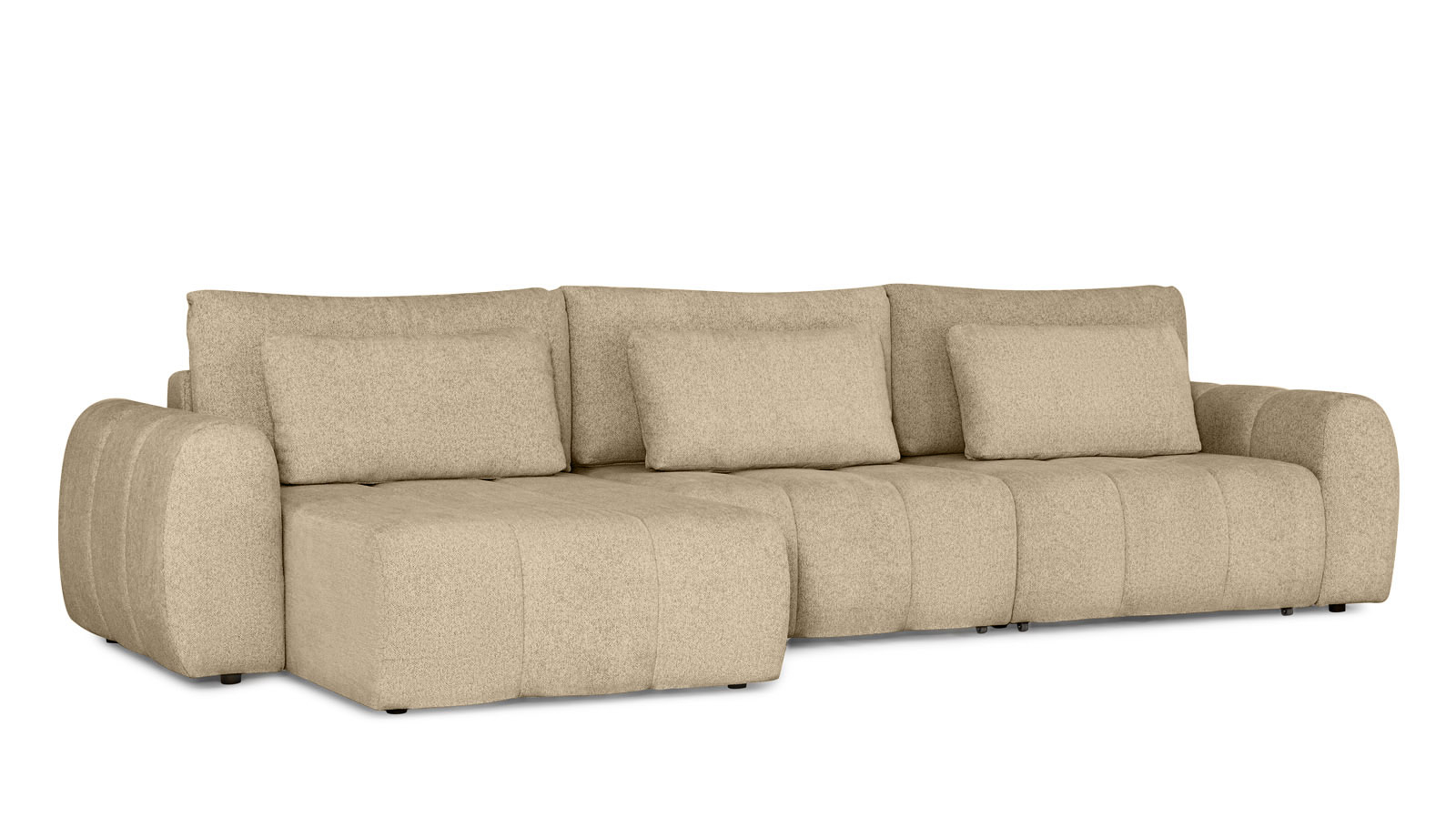 Диван -кровать угловой Mellow ткань Raven 28 176x364 — купить в Озерце