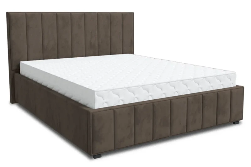 Кровать Кордова-1 с ПМ 140х200 (Боска VL-1912-05 / Мокко) 1 кат. - купить в Озерце