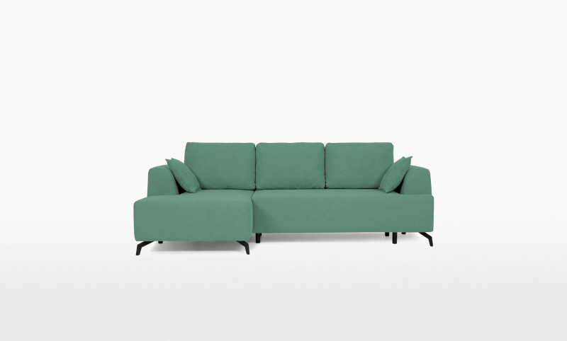 Диван угловой Scott левый, ткань Velutto 71 150x288 — купить в Озерце