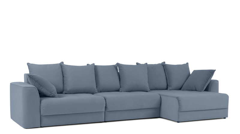 Диван угловой Monako New, Тк. Casanova Ice 156x356 — купить в Озерце