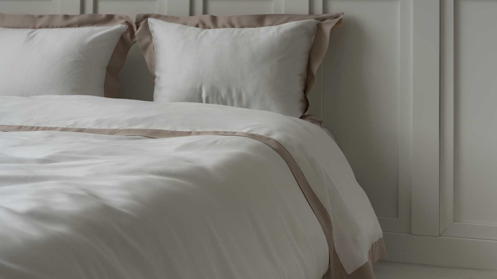 Постельное белье Exclusive Five Stars White Cream 200x220 в мебель-центре Озерцо