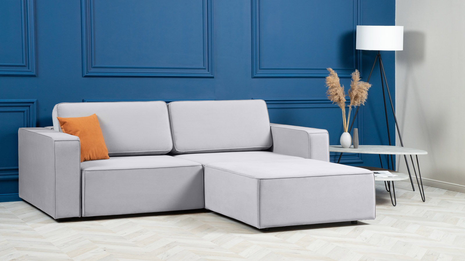 Пуф Ralf, Тк. Sky Velvet 08 97x100 — купить в Озерце