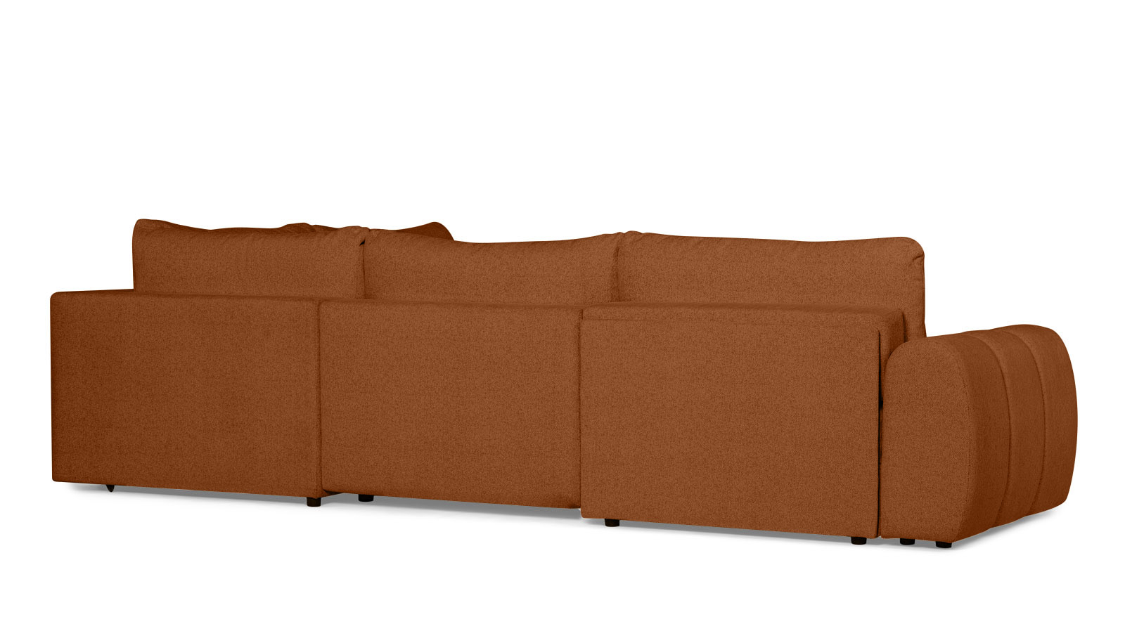 Диван -кровать П-образный Mellow-4 секц. ткань Raven 44 247x350 — купить в Озерце