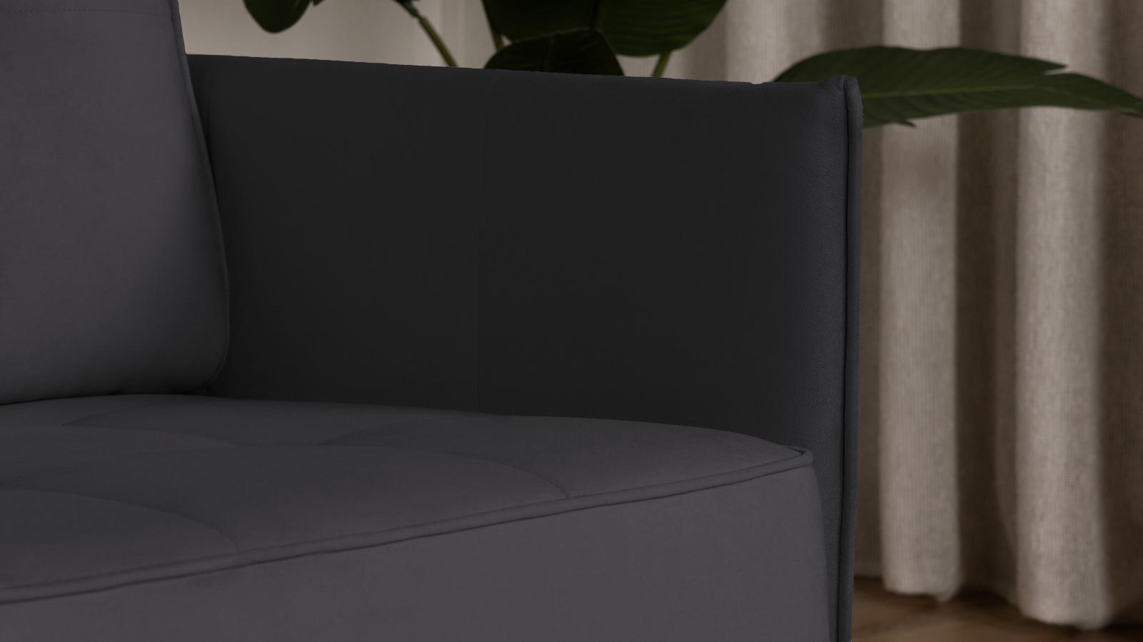 Кресло Amani Pro, Тк. Sky Velvet 38 (подлокотник: 5 см) 73.5x89 — купить в Озерце