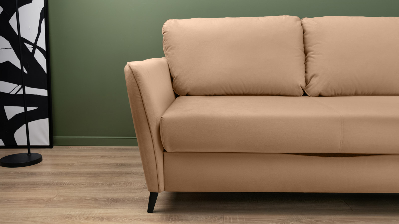 Диван Laguna Mini, ткань Casanova Beige Casanova Beige (Тк. Казанова Беж) 144x201 — купить в Озерце