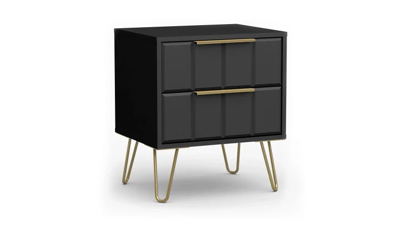 Тумба прикроватная Selenga, цвет Черный Графит 40x50 — купить в Озерце