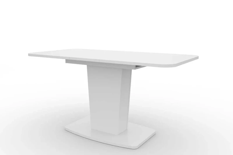 Стол обеденный раздвижной Киото-28 (Белый) - купить в Озерце