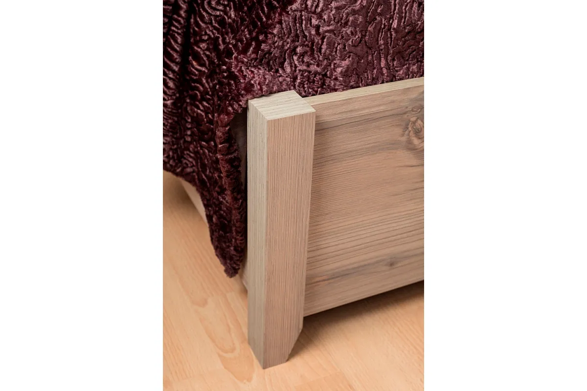 Спальня Nature №2  (Гаскон Пайн / Черный) - купить в Озерце