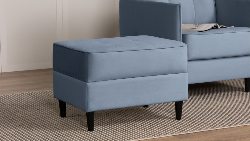 Пуф Amani Pro, Тк. Тк. Casanova Ice 53x68 — купить в Озерце