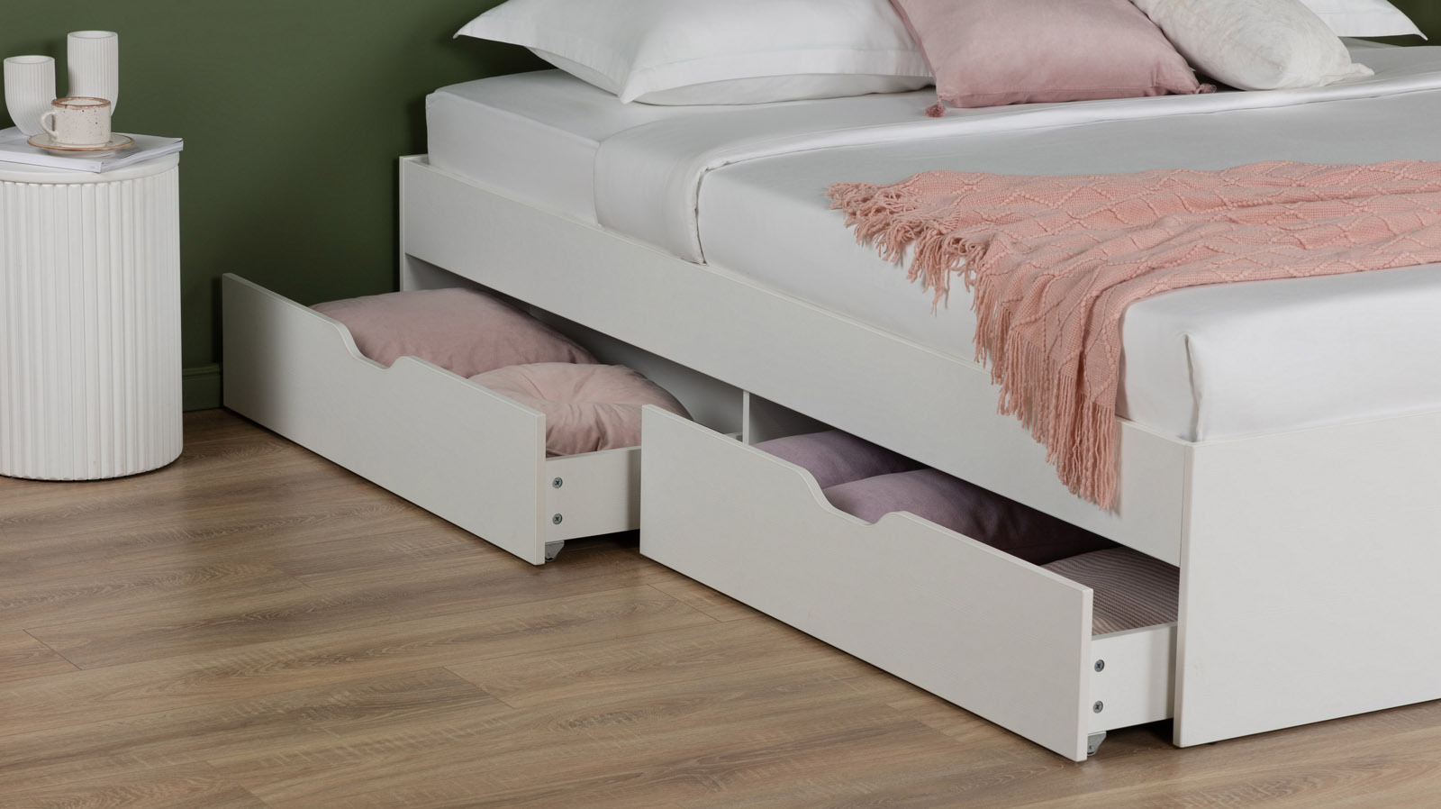 Кровать Prima, цвет: Белый Премиум 160x200 - купить в Озерце