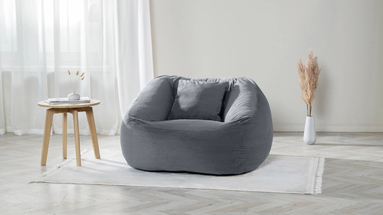 Кресло-мешок Cloud-Тк. Cilium Grafit 106x112 — купить в Озерце