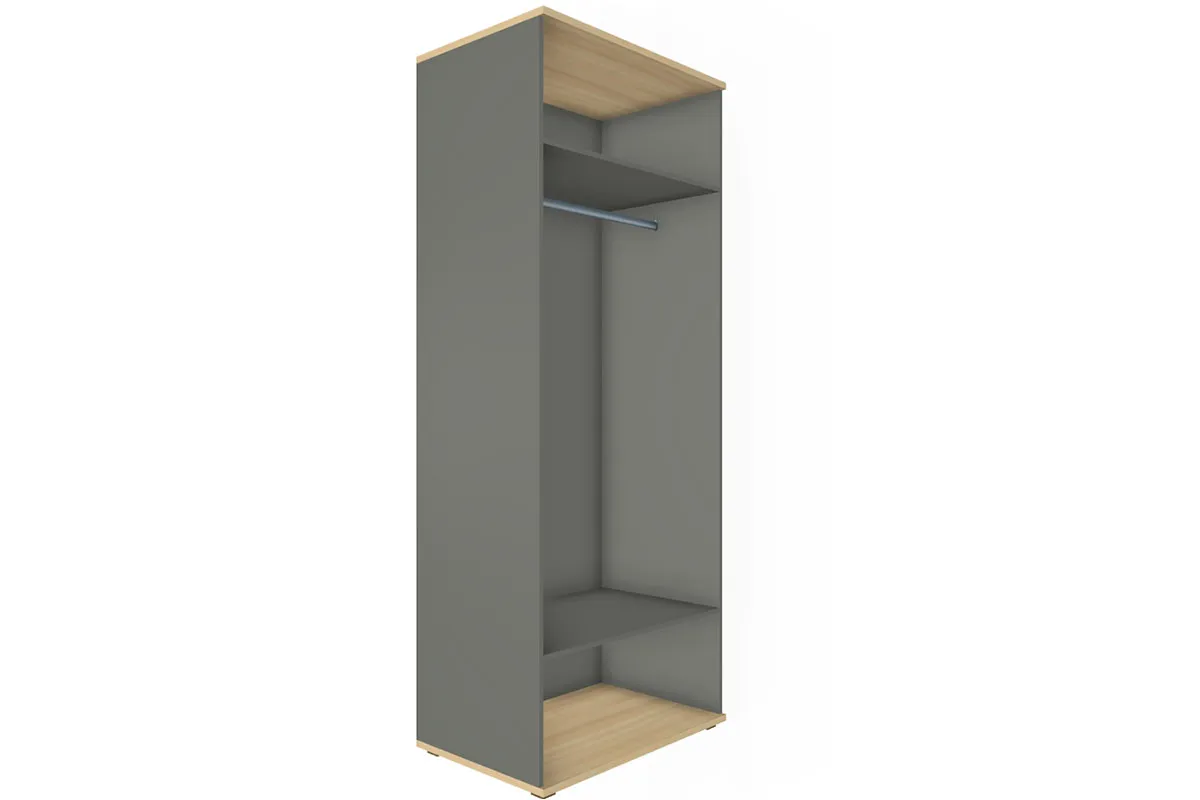 Готовый комплект для спальни СК-1022-АС-СО-В (Ясень Асахи/Серый Оникс/Велюр) - купить в Озерце