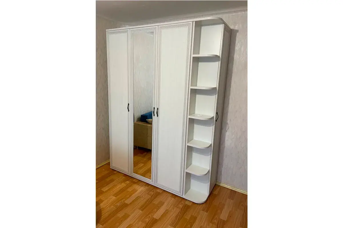 Шкаф ШК-1025 (Снежный Ясень) в мебель-центре Озерцо