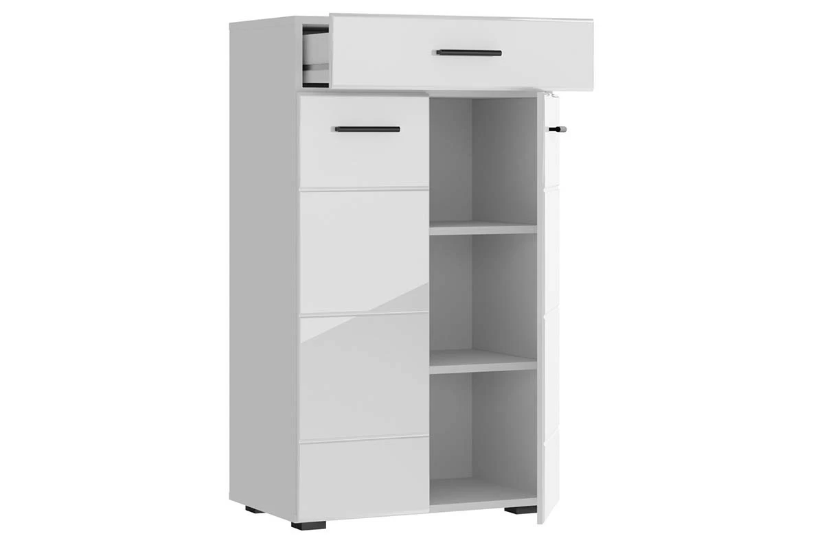 Комод Gloss КМВ-60 Белый/Белый глянец (73374543) — Мебель-центр Озерцо