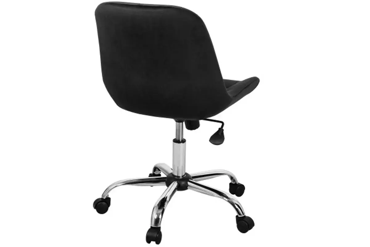 Стул Тоскана-лифт (каркас эмаль/Велюр Velluto 20 черный) СРП-333 — Мебель-центр Озерцо