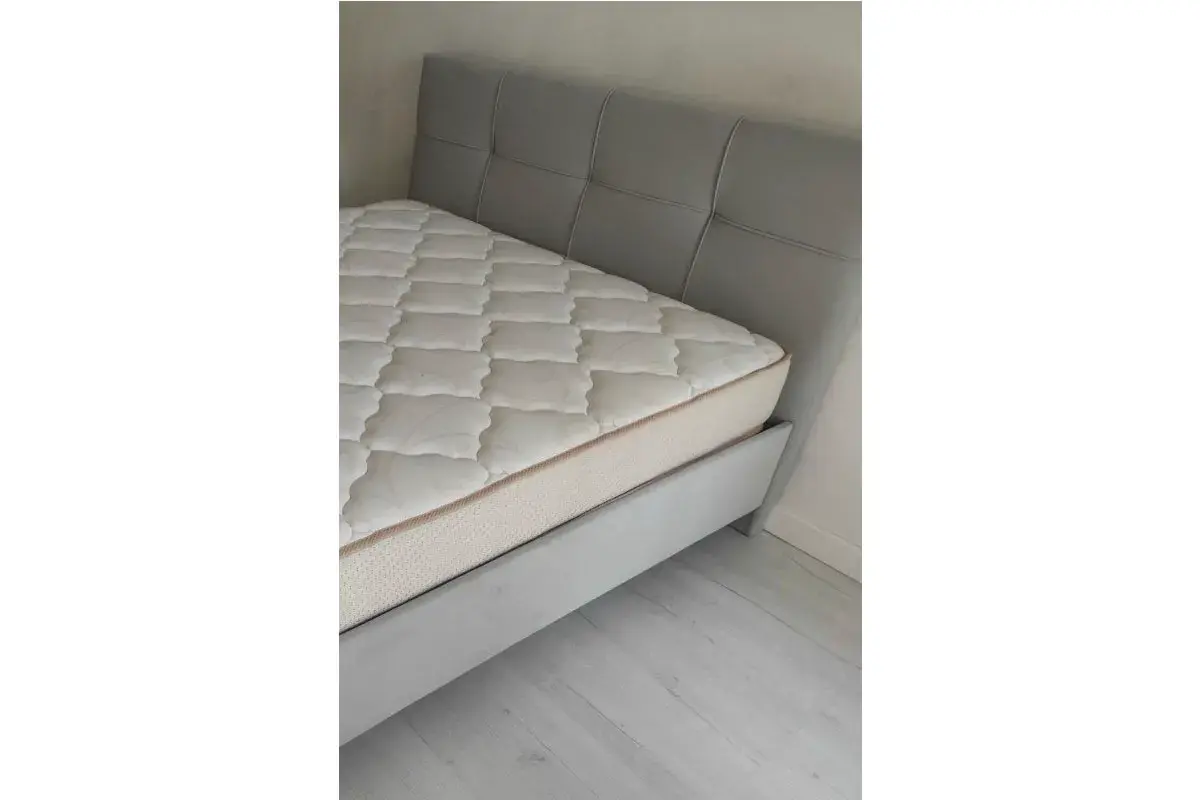 Кровать Каприз на латах 140х200 (Newtone Light GREY (светло-серый)) - купить в Озерце