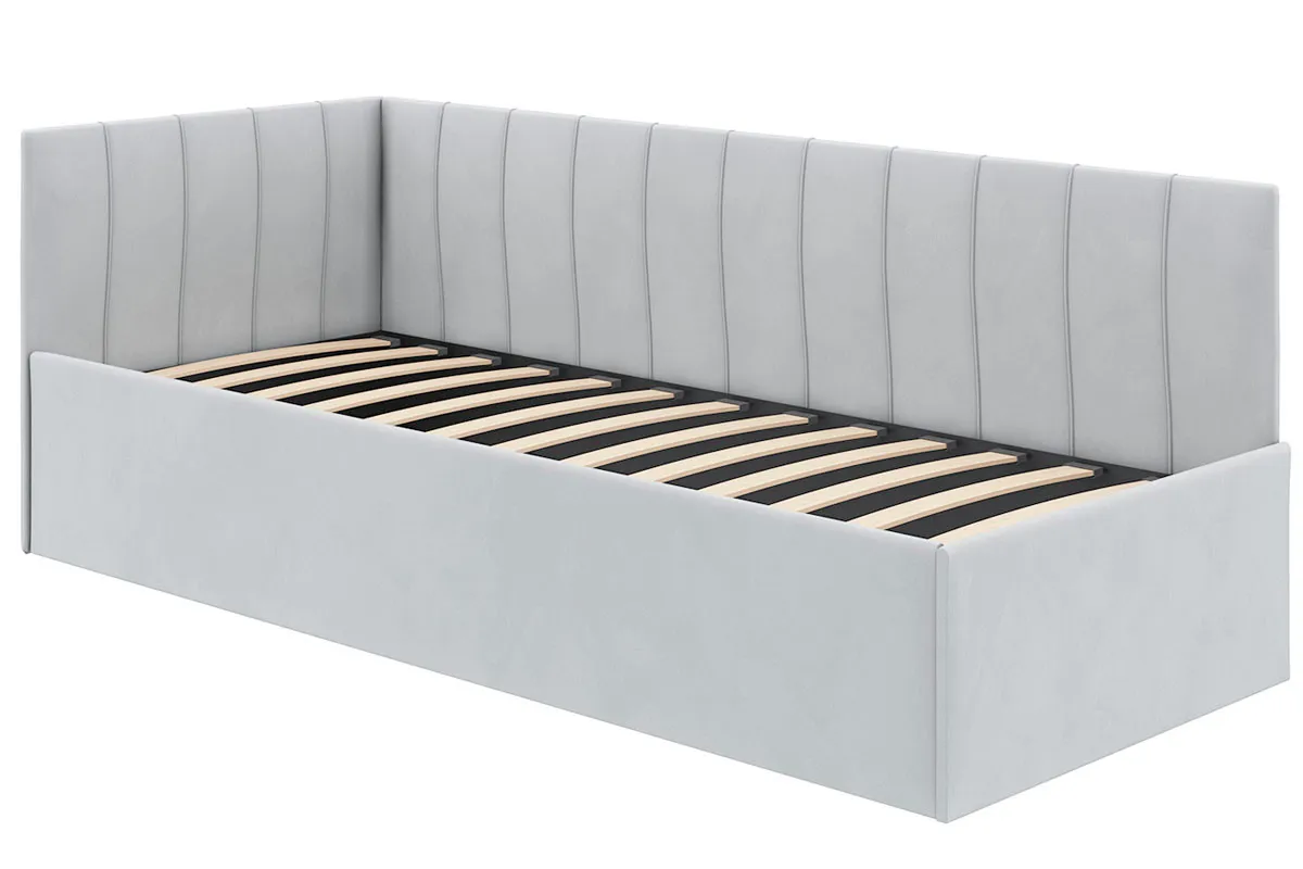 Кровать Мика с ПМ 90х200 универсальная Newtone Light GREY - купить в Озерце