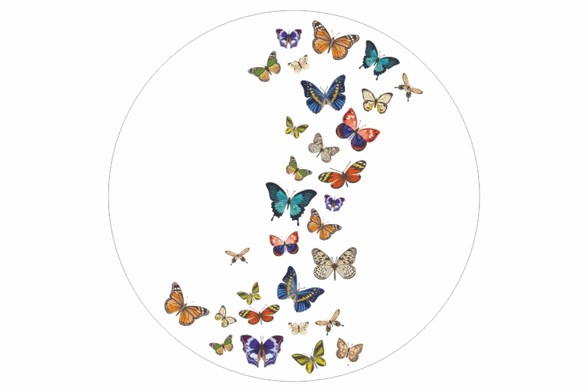 Стол обеденный Бостон круглый на опоре триумф (рис. Махаон) - купить в Озерце