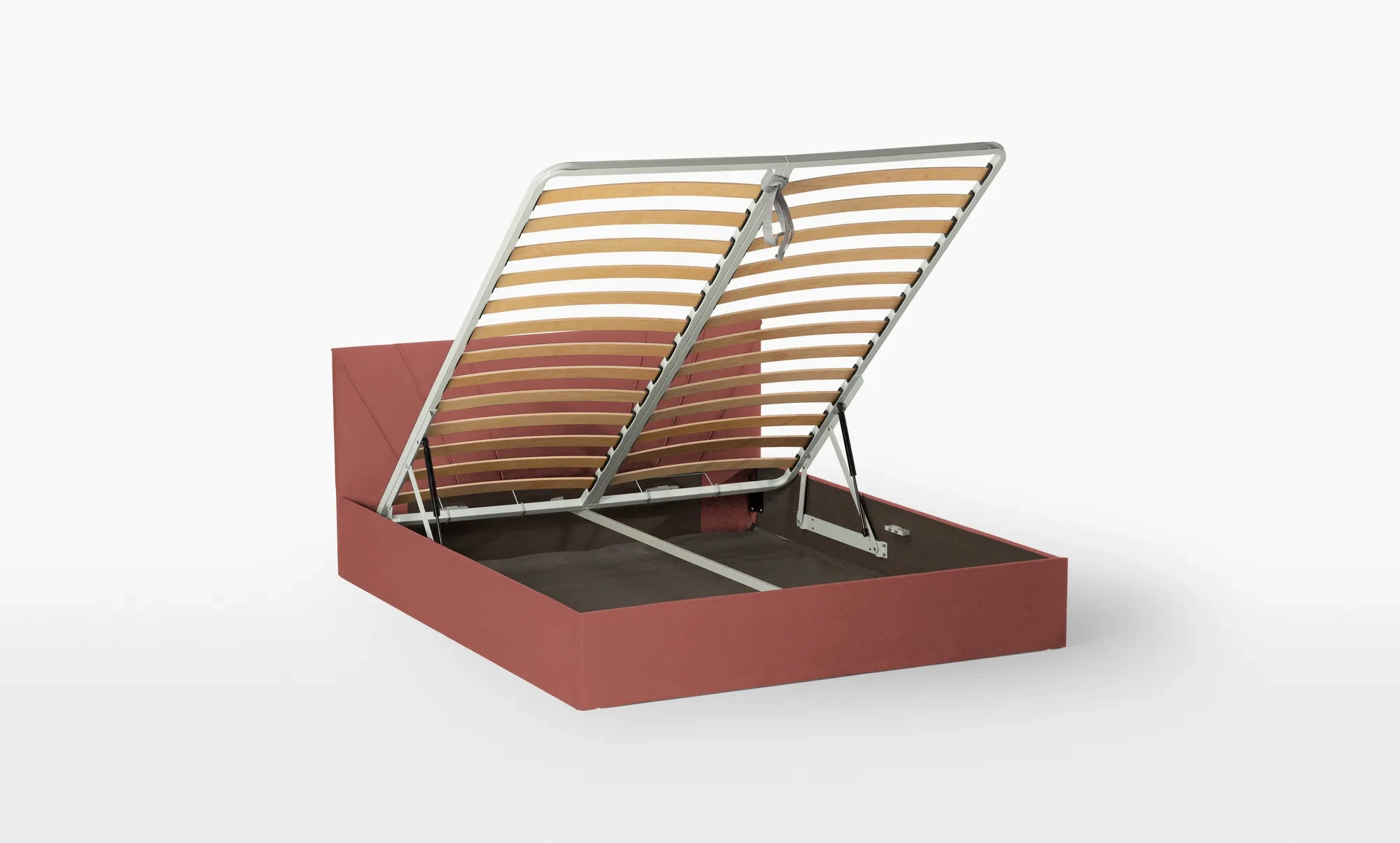 Кровать с подъемным механизмом Alfa, ткань Velutto 55, 120x200 - купить в Озерце