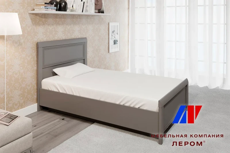 Кровать КР-1021-СО 120х200 (Серый Оникс) - купить в Озерце